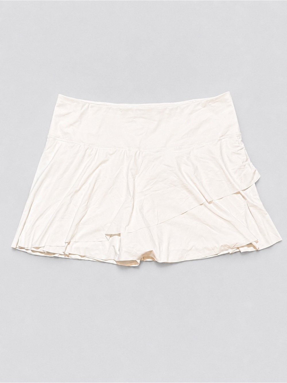 Athleta Ace Ruffle Skort White Size XL